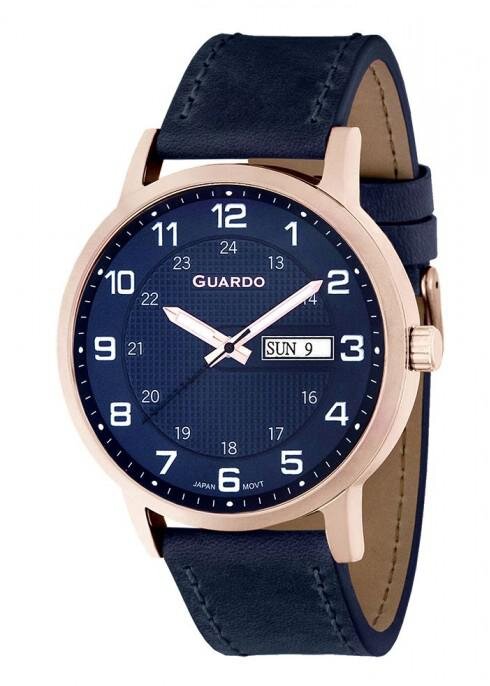 Наручные часы GUARDO Premium 10656-5 синий