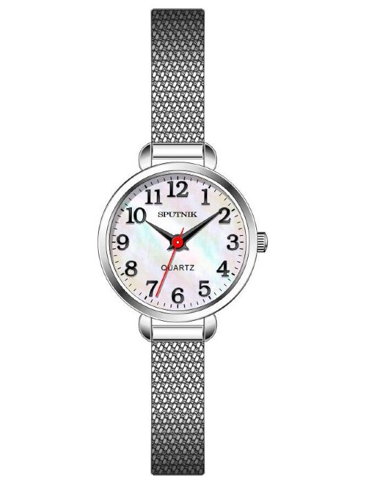 Наручные часы Спутник Л-800110-1 (перл.)
