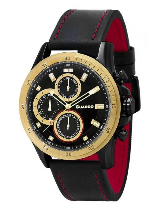 Наручные часы GUARDO Premium 11687-5 чёрный