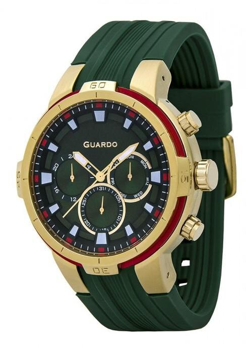 Наручные часы GUARDO Premium 11149-2 зелёный