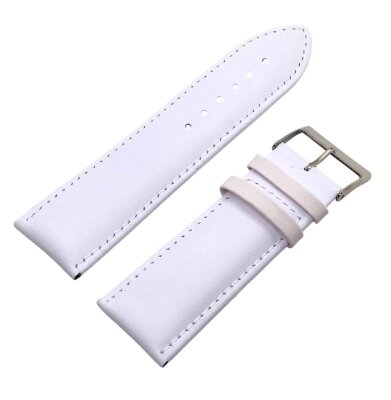 Ремешки NAGATA Белый гладкий 26мм