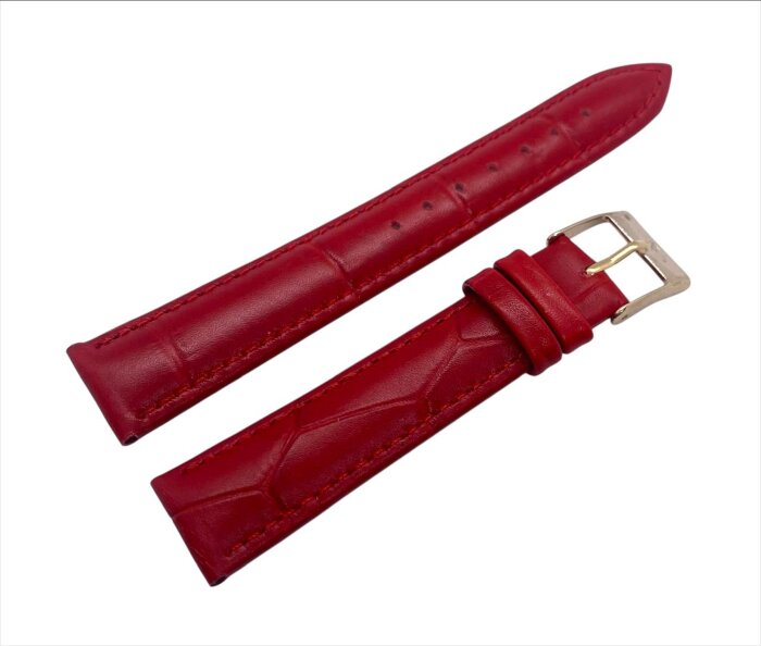 Ремешки NAGATA Красный КРОКО 2 22м