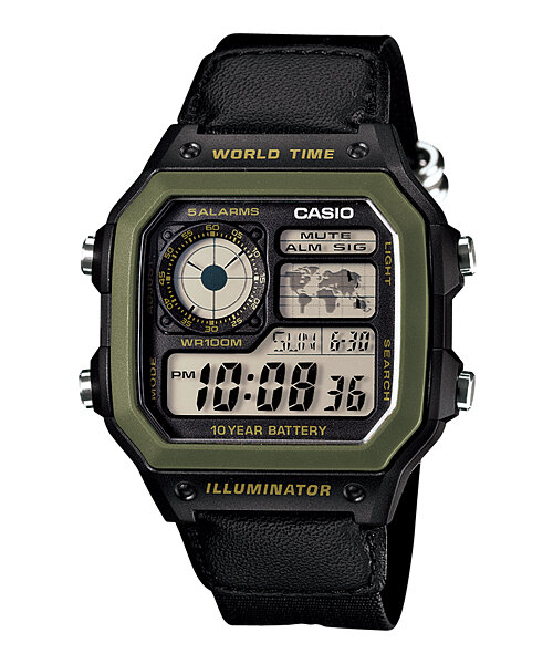 Наручные часы CASIO AE-1200WHB-1B