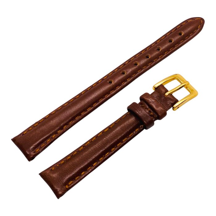 Ремешки NAGATA Коричневый гладкий 3 12мм