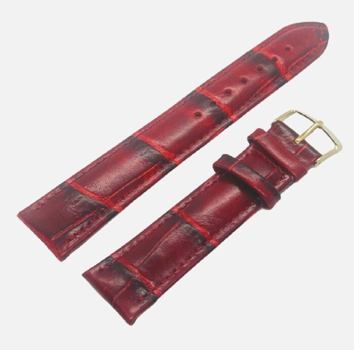 10. Modeno Красный Kroko 5 24мм