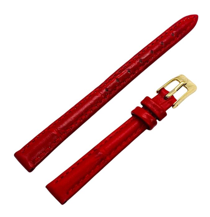 Ремешки NAGATA Красный KROKO 2 10мм