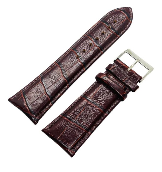 Ремешки NAGATA Коричневый KROKO 15 26мм