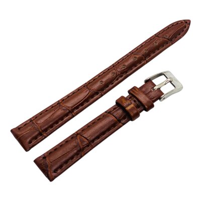 Ремешки NAGATA Коричневый KROKO 5 12мм