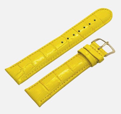 10. Modeno Желтый Kroko 2 24мм 10. Modeno Желтый Kroko 2 24мм