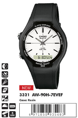 CASIO AW-90H-7E