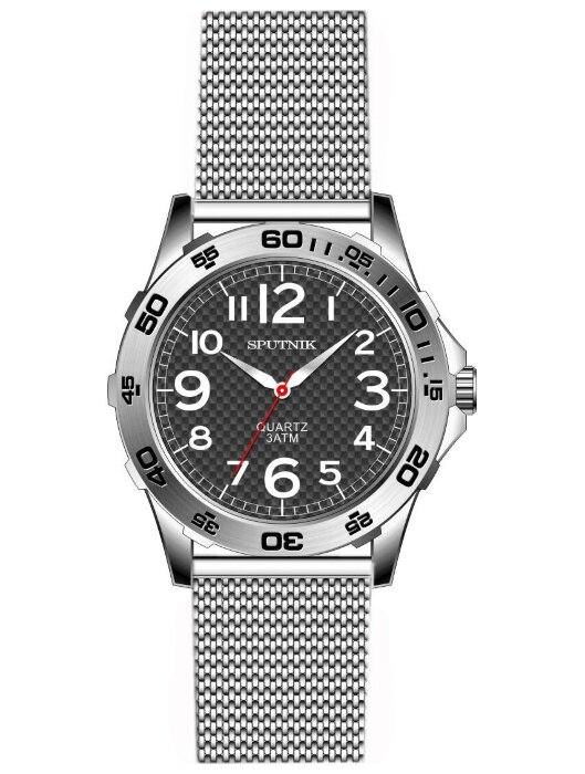 Наручные часы Спутник М-858430 Н-1 (серый) браслет