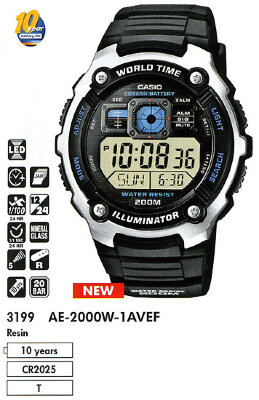 CASIO AE-2000W-1A