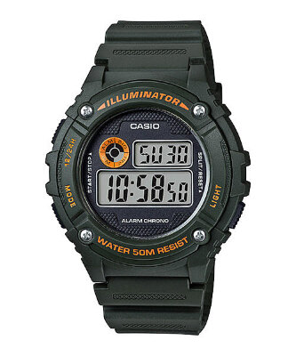 CASIO W-216H-3B