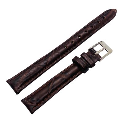 Ремешки NAGATA Коричневый KROKO 6 12мм