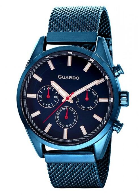 Наручные часы GUARDO Premium 11661-5 тёмно-синий