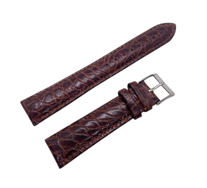 Ремешки NAGATA Коричневый КРОК 13 22мм