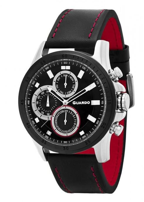Наручные часы GUARDO Premium 11687-1 чёрный