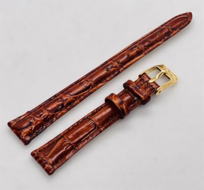 3.Ремешки NAGATA Коричневый KROKO 8 12мм