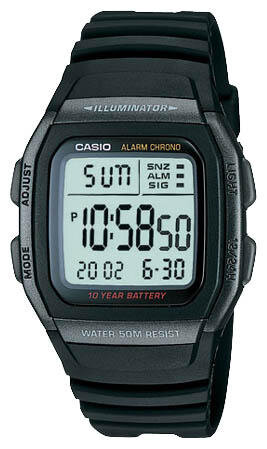 Наручные часы CASIO W-96H-1B