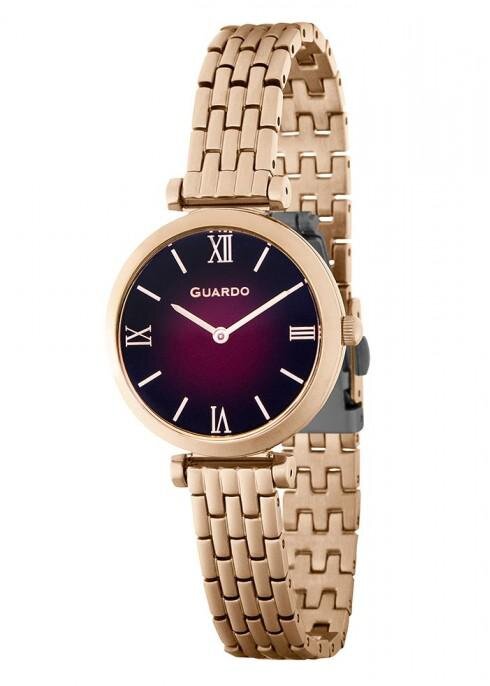 Наручные часы GUARDO Premium 12333(1)-4 бордо