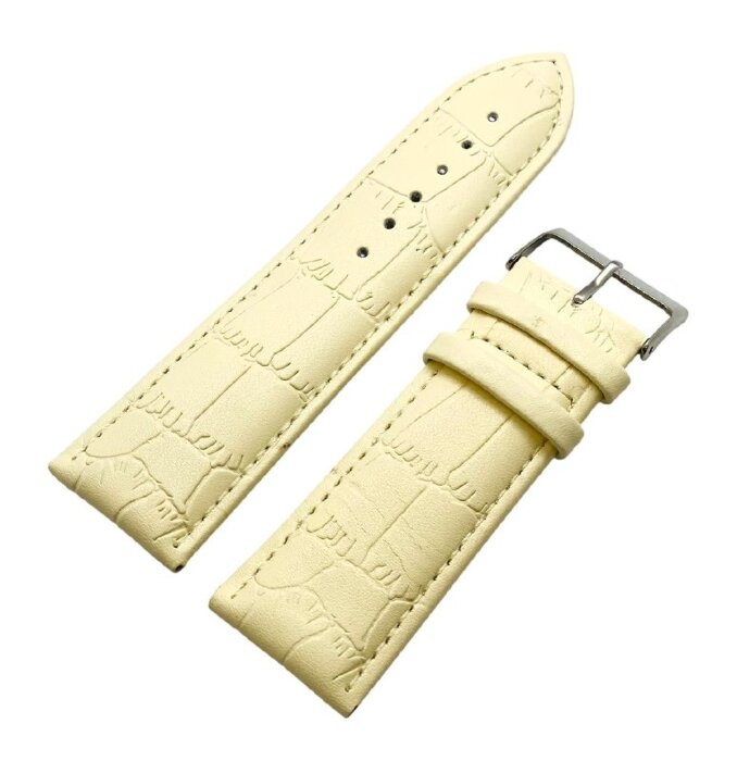 Ремешки NAGATA Бежевый KROKO 26мм