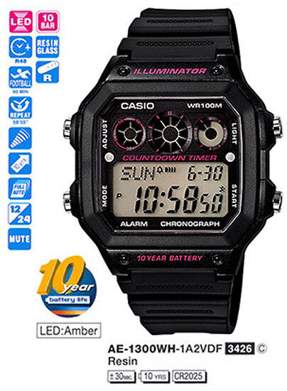 Наручные часы CASIO AE-1300WH-1A2