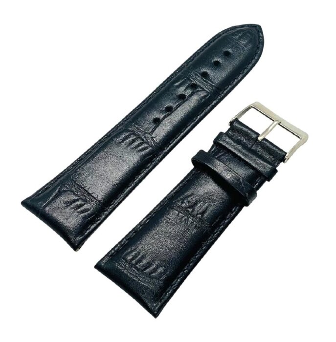 Ремешки NAGATA Черный KROKO Лак 2  26мм
