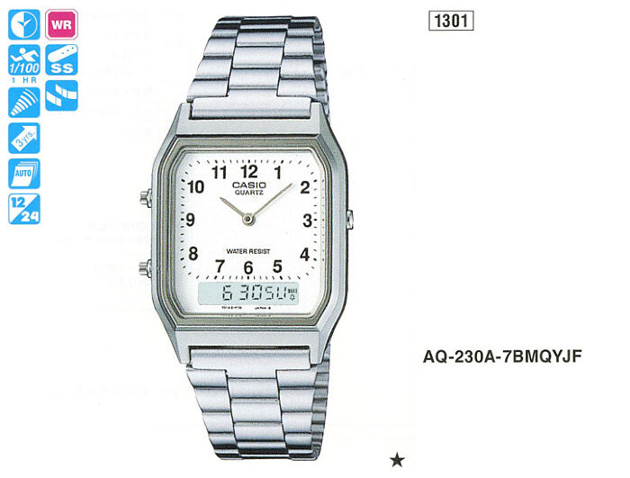 Наручные часы CASIO AQ-230A-7B