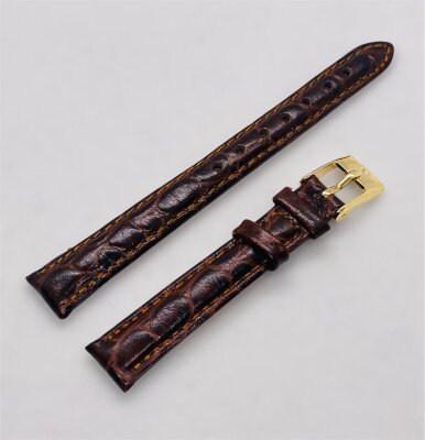 Ремешки NAGATA Коричневый KROKO 12 12мм Ремешки NAGATA Коричневый KROKO 12 12мм