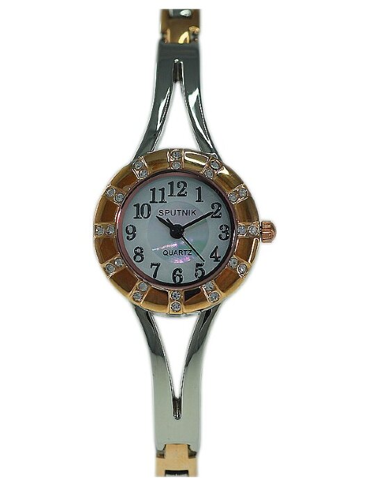 Наручные часы Спутник Л-995930-6 (бел.+перл.) кам