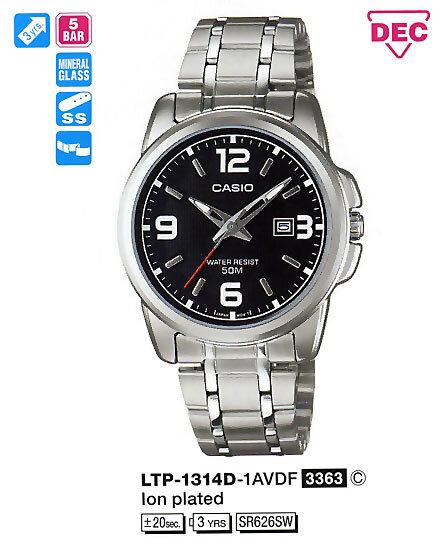 Наручные часы CASIO LTP-1314D-1A