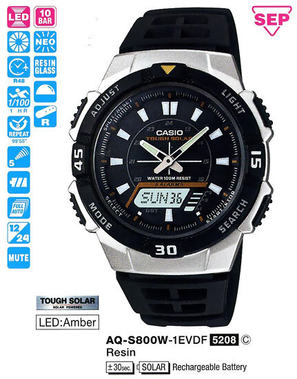 Наручные часы CASIO AQ-S800W-1E
