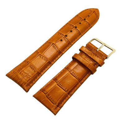 Ремешки NAGATA Коричневый KROKO 25 26мм