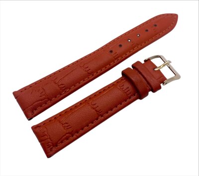 Ремешки NAGATA Коричневый КРОКО 18 22мм