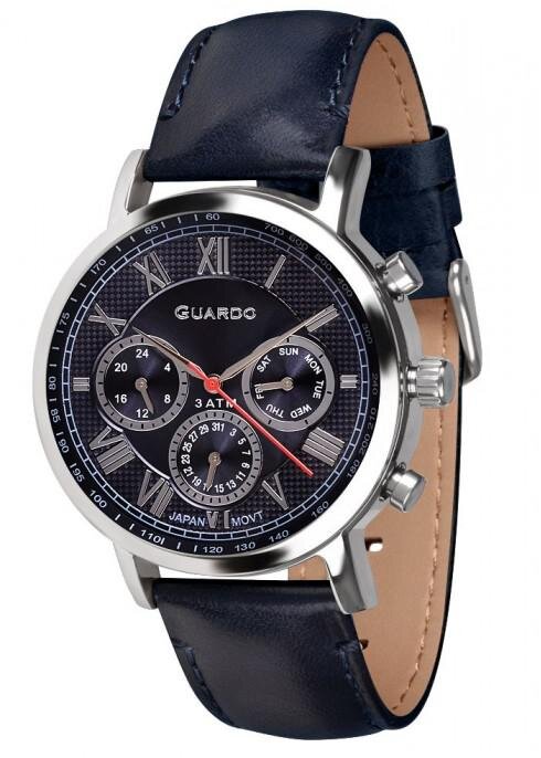 Наручные часы GUARDO Premium 11450-2 тёмно-синий