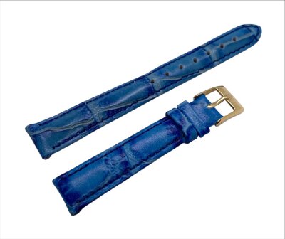 4.Ремешки NAGATA Голубой КРОКО 5 14мм