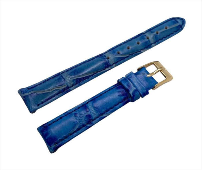4.Ремешки NAGATA Голубой КРОКО 5 14мм