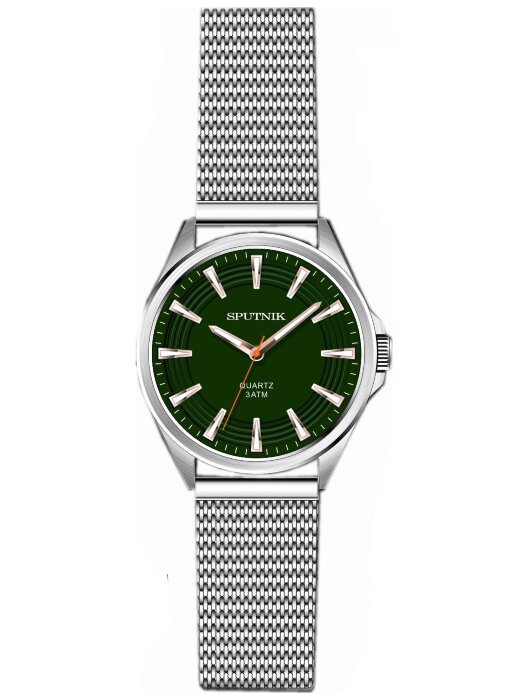 Наручные часы Спутник М-858281 Н -1 (зелен.) браслет