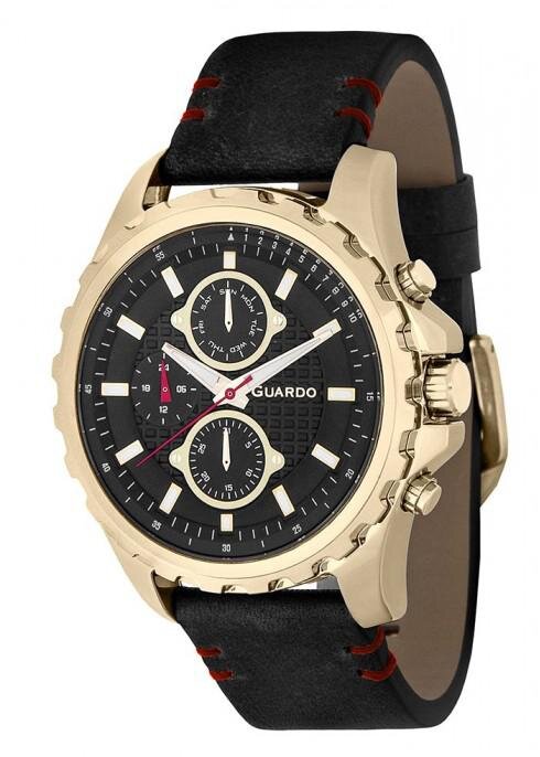 Наручные часы GUARDO Premium 11252-3 чёрный