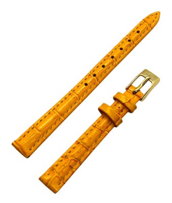 1.Ремешки NAGATA Желтый KROKO 2 8мм