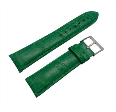 8.Ремешки NAGATA Зеленый КРОКО 22мм