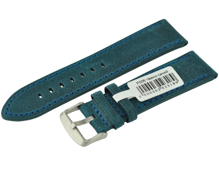 Ремешки LeVeL B-804S-VINT-DKSS24 тёмно-синий