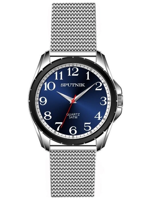Наручные часы Спутник М-858420 Н-1.3 (синий) браслет