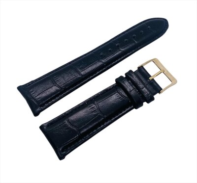Ремешки NAGATA Черный КРОКО Лак 22мм Ремешки NAGATA Черный КРОКО Лак 22мм