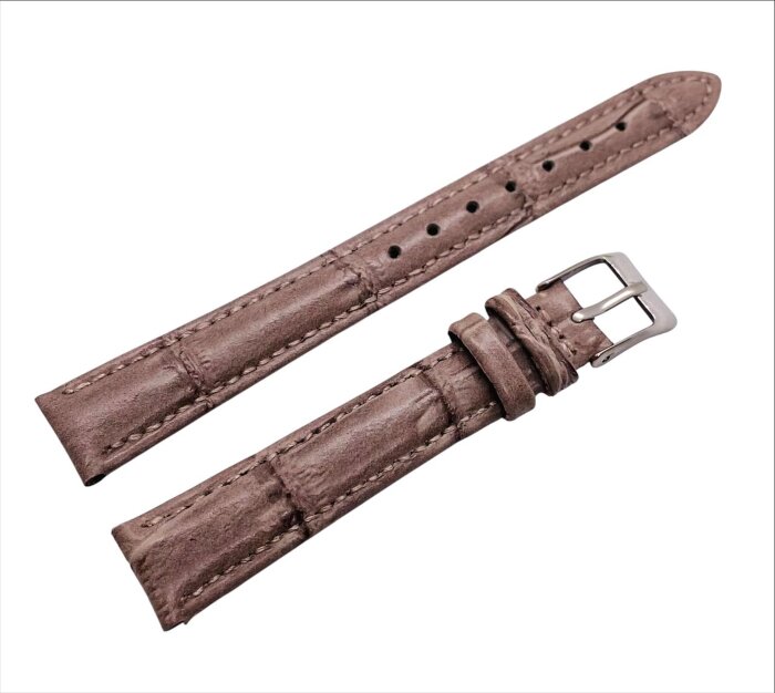 4.Ремешки NAGATA Серый КРОКО 14мм