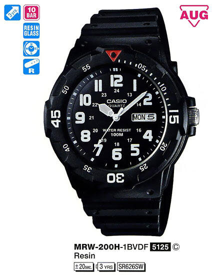 Наручные часы CASIO MRW-200H-1B