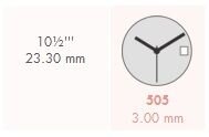 Механизм RONDA 505-6