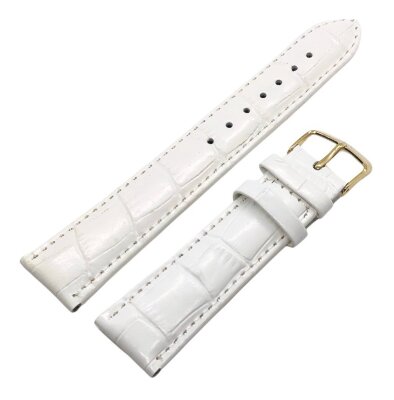 9. Modeno Белый Kroko 1 22мм