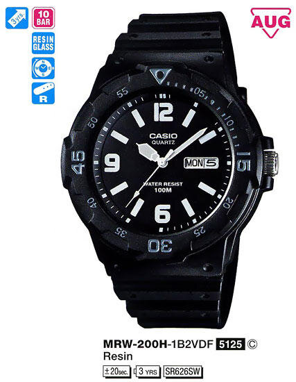 Наручные часы CASIO MRW-200H-1B2