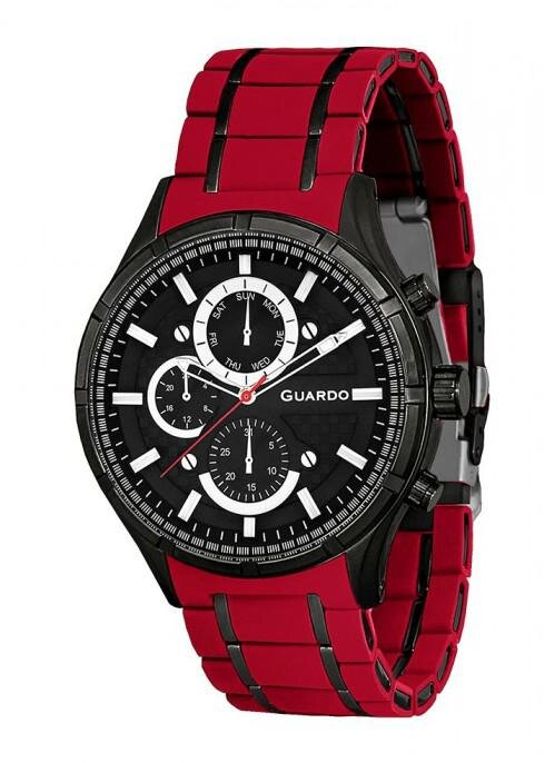 Наручные часы GUARDO Premium 11531-7 чёрный